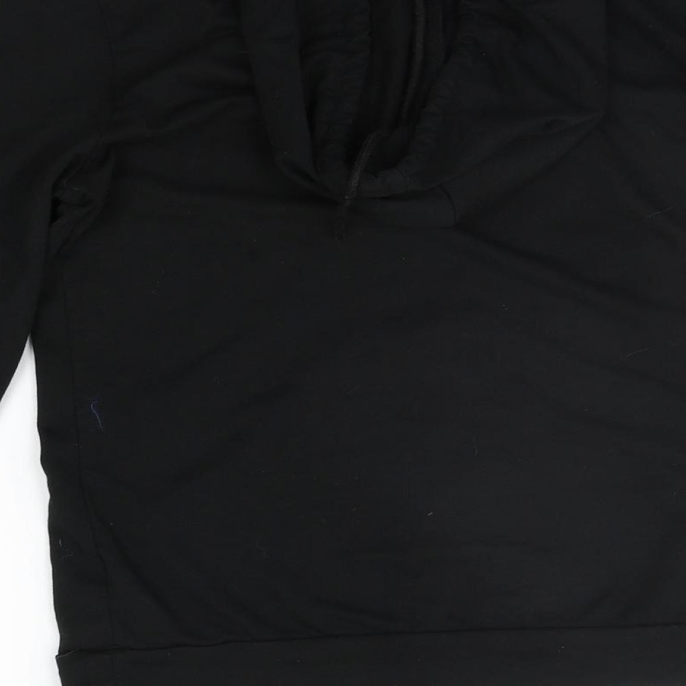 SheIn Womens Black Pullover Jumper Size M