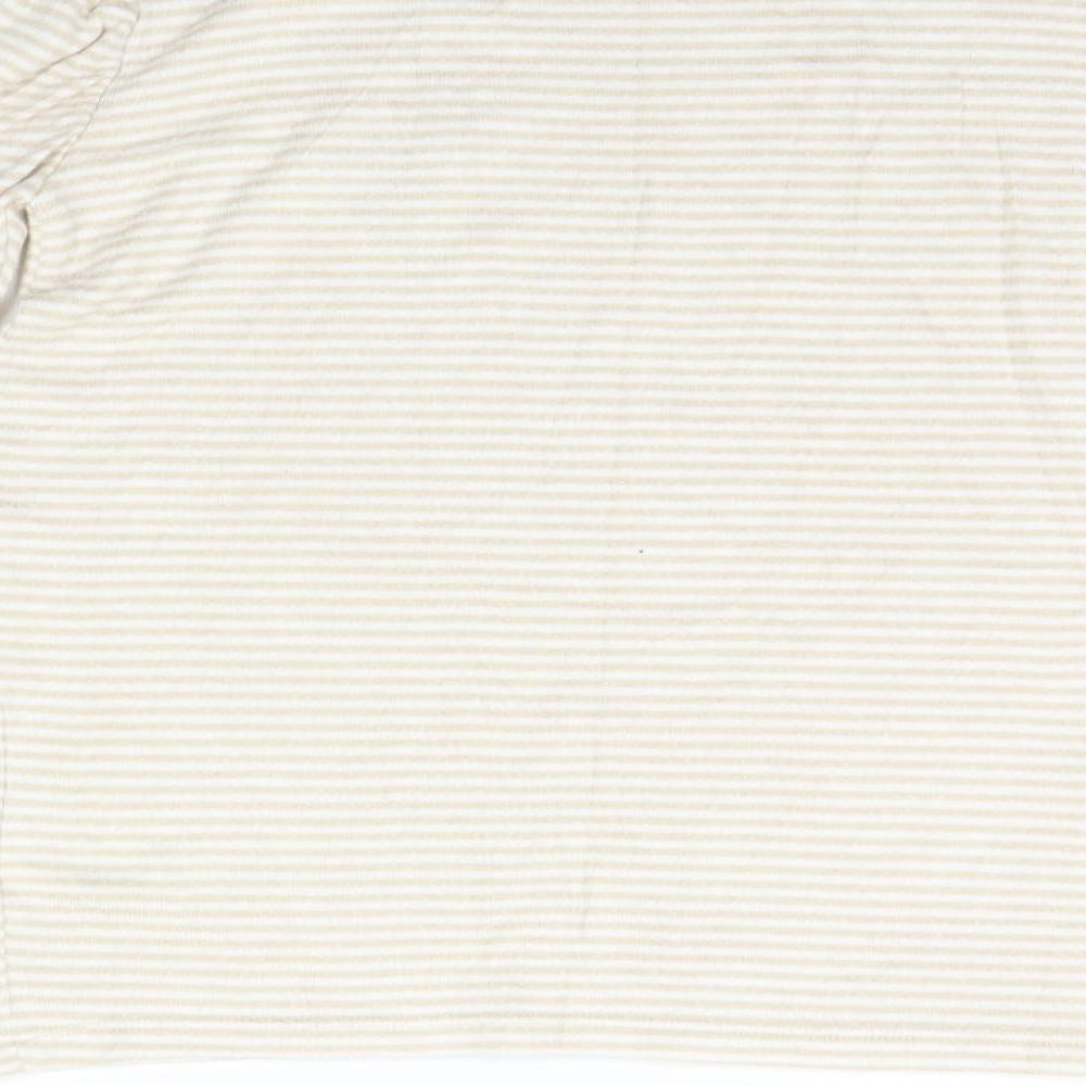 TU Girls Beige Striped Pullover Jumper Size 12 Years