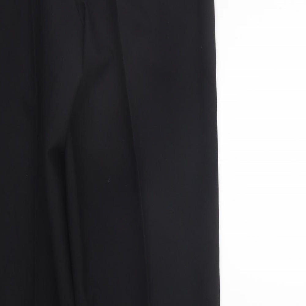 George Womens Black Trousers Size 12 L27 in