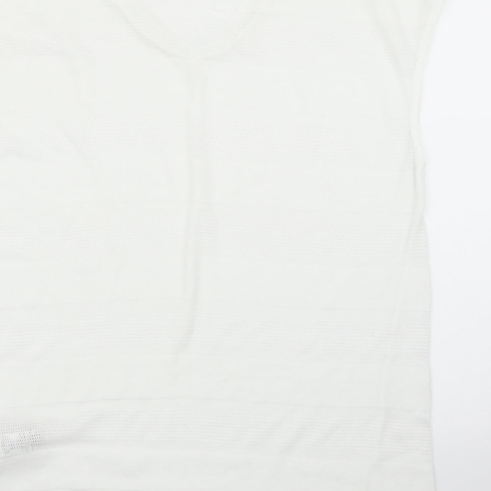 NEXT Womens White Basic Blouse Size 16