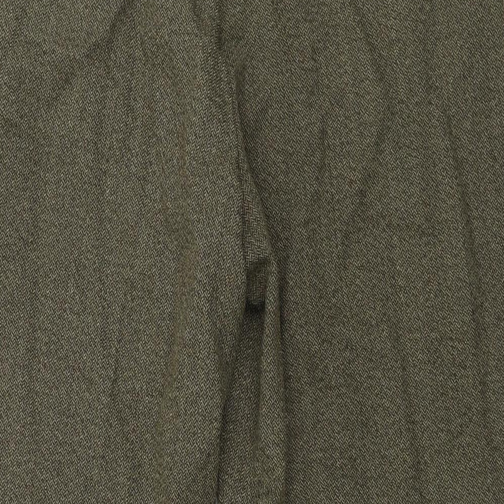 Preworn Mens Brown Trousers Size 36 in L25 in