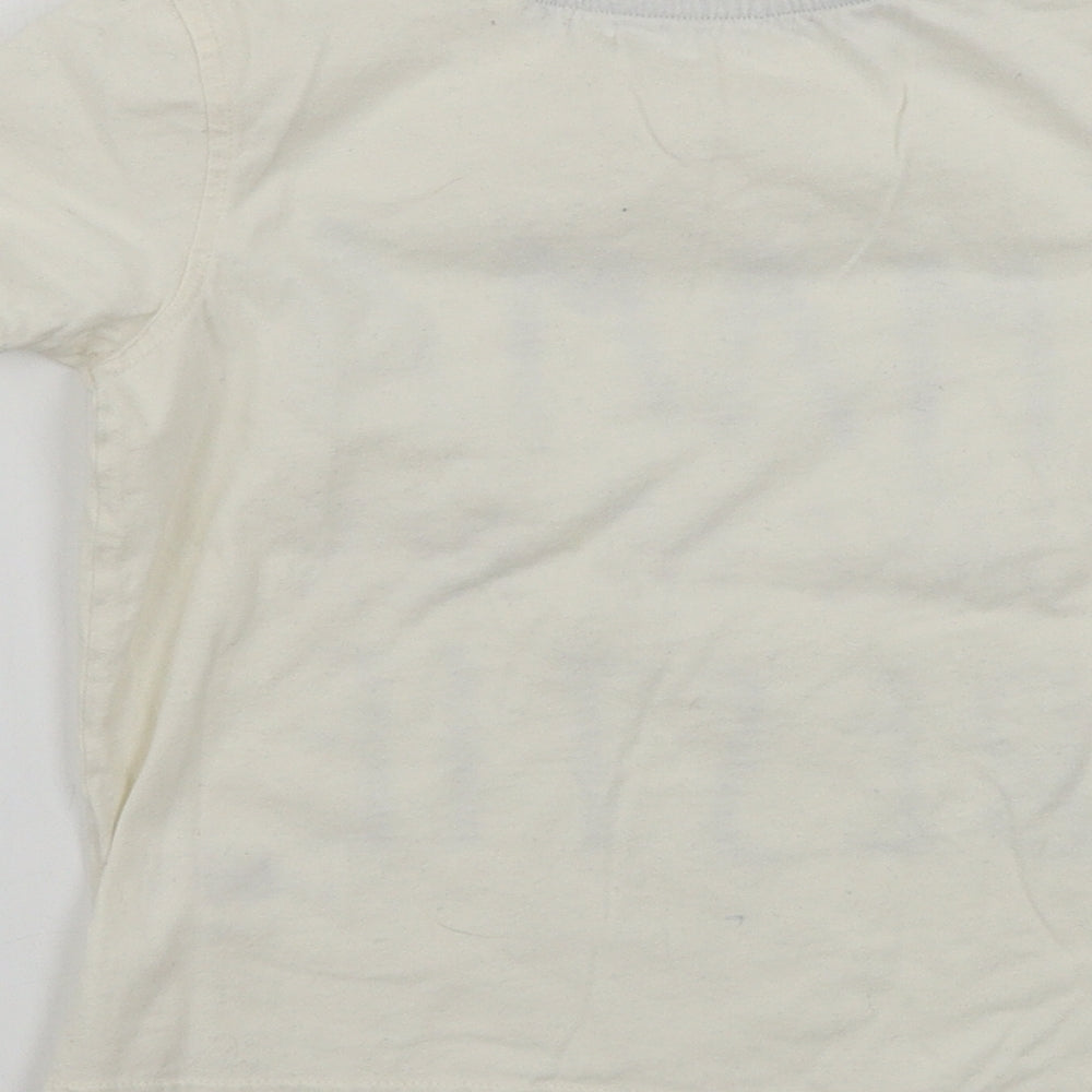 George Boys White Basic T-Shirt Size 4-5 Years