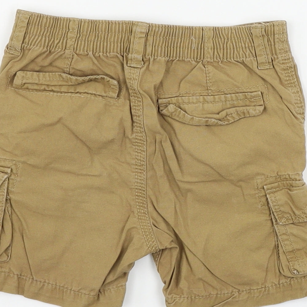 George Boys Brown Cargo Shorts Size 2 Years