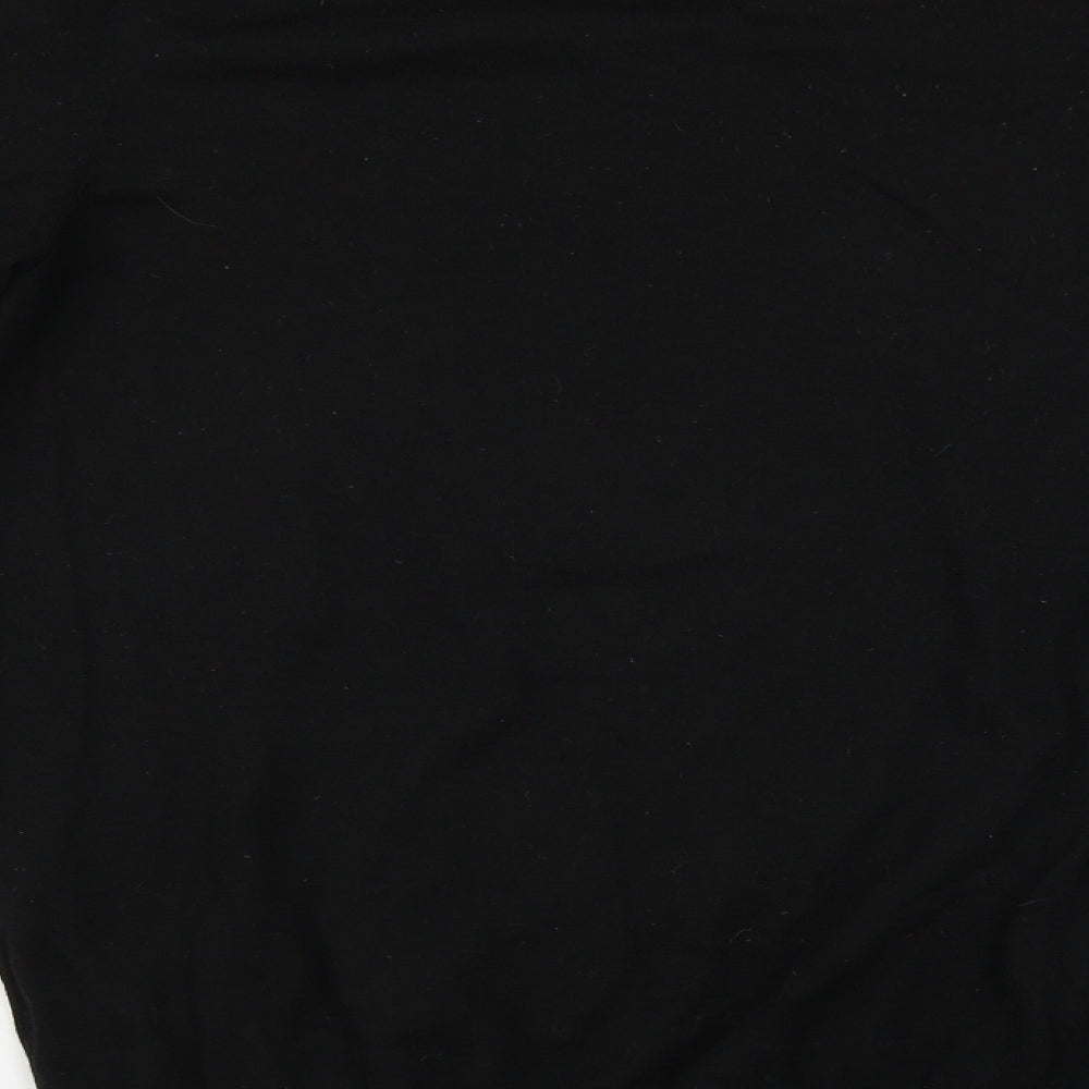 QED London Mens Black Pullover Jumper Size L