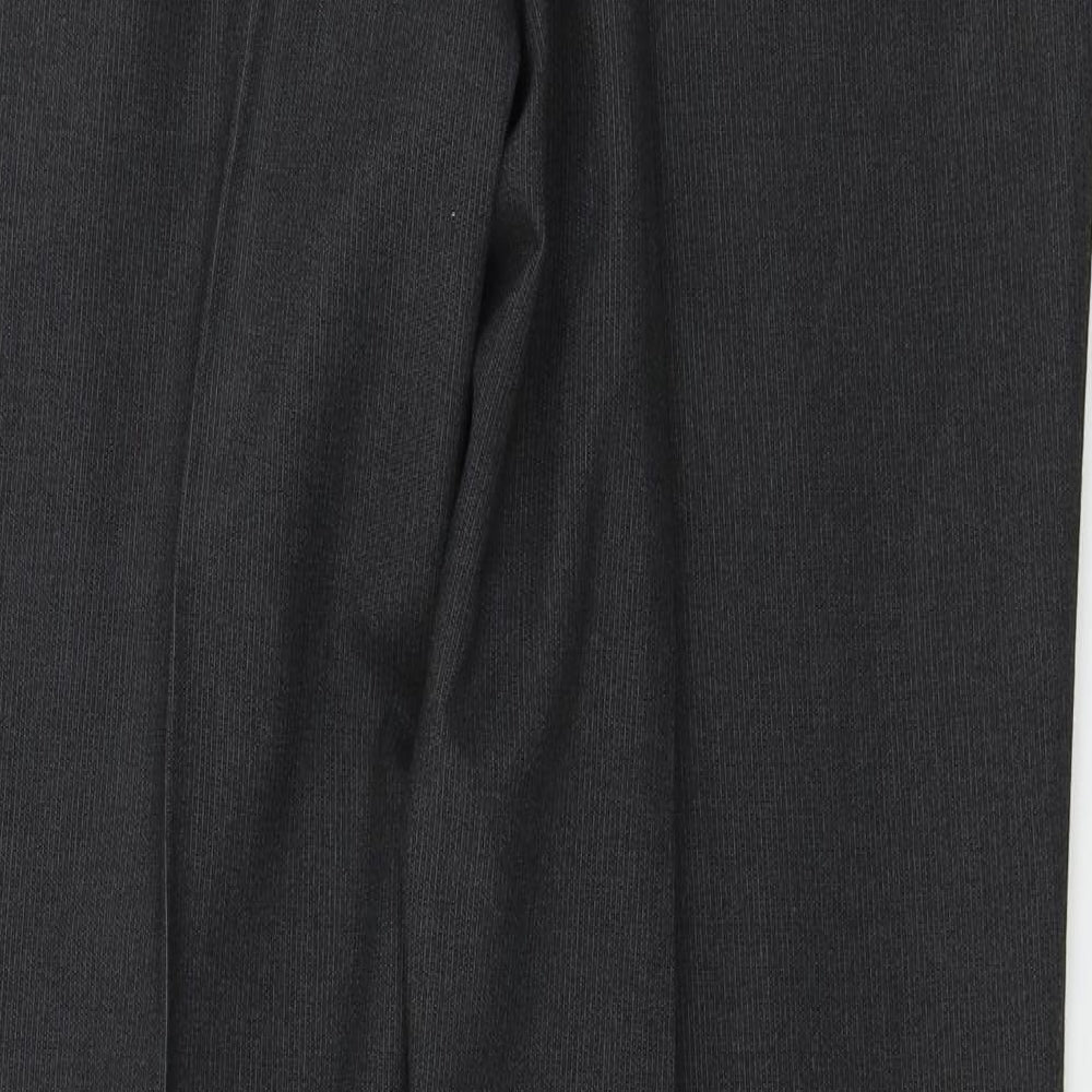 B&W Mens Grey Trousers Size 36 in L28 in