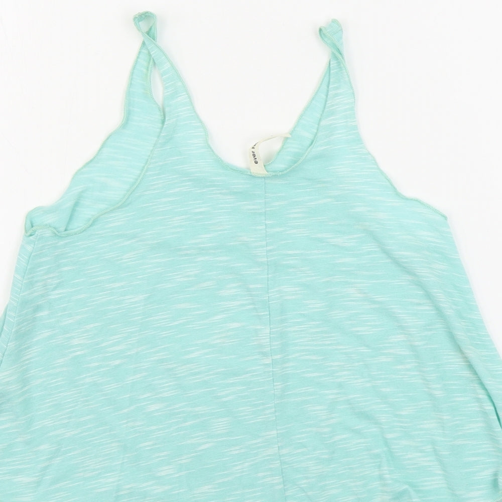 ever hottie Womens Blue Basic T-Shirt Size S