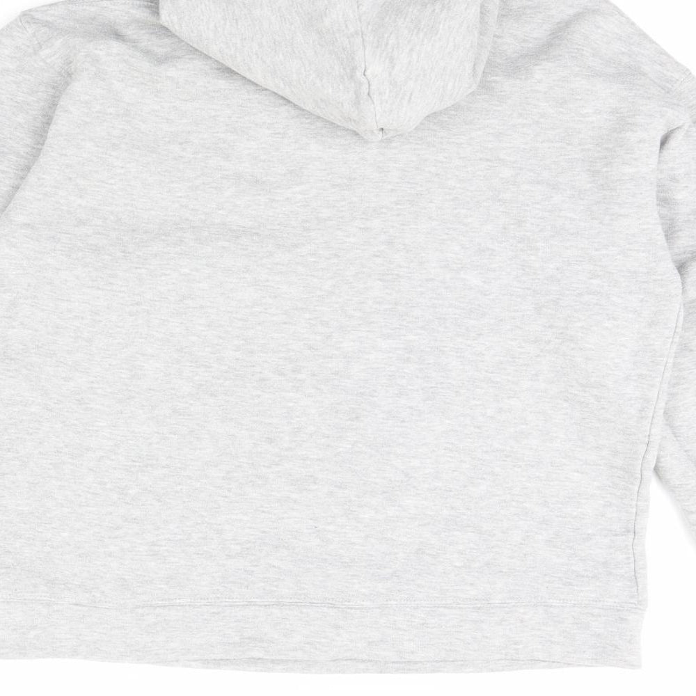 I SAW IT FIRST Womens Grey Pullover Hoodie Size M