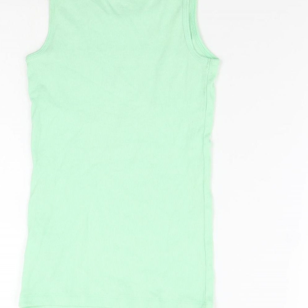 Gap Girls Green Basic Tank Size 8 Years