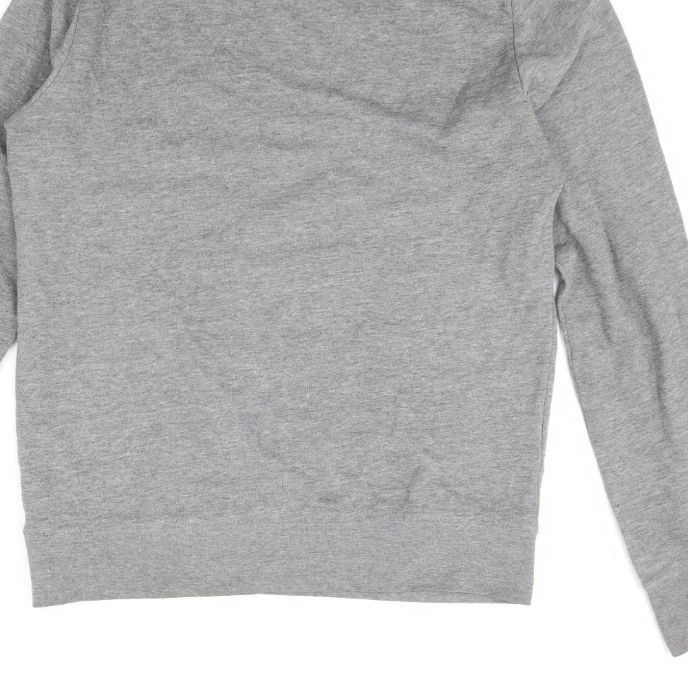 H&M Mens Grey Pullover Jumper Size S