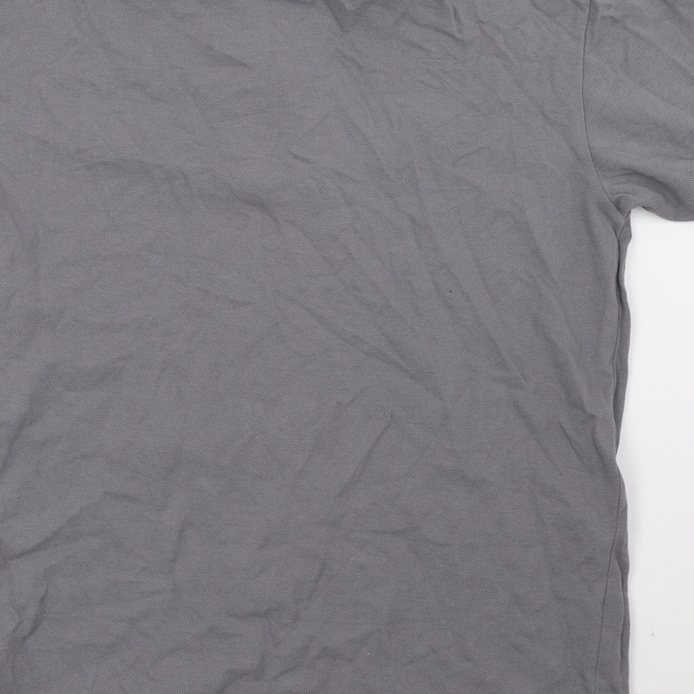 Party poker Mens Grey Polo Size S