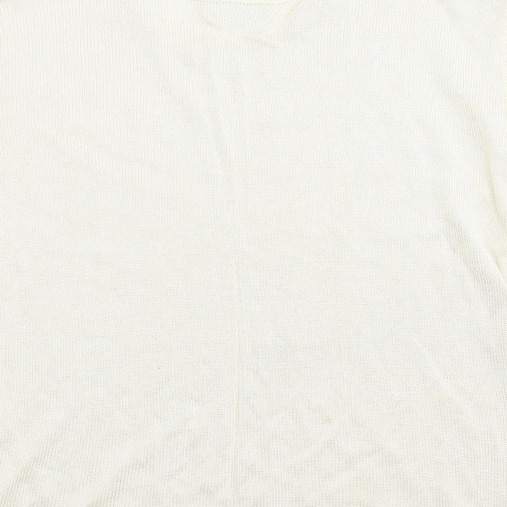 LC Womens Ivory Knit Pullover Jumper Size 18