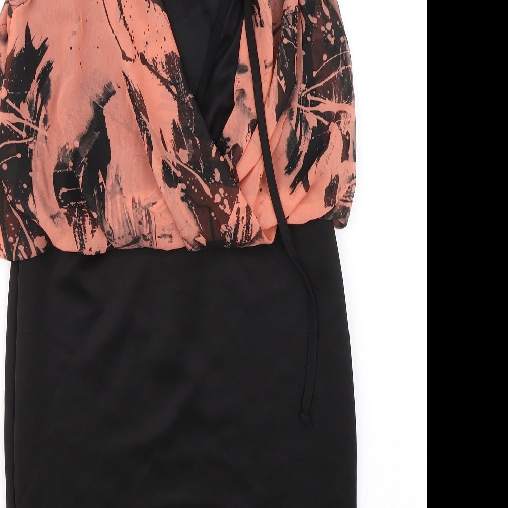 Cameo Rose Womens Black Shift Size 10