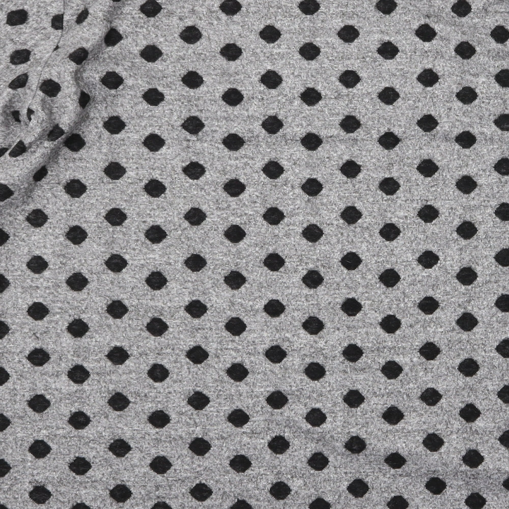 Papaya Womens Grey Argyle/Diamond Pullover Jumper Size 10