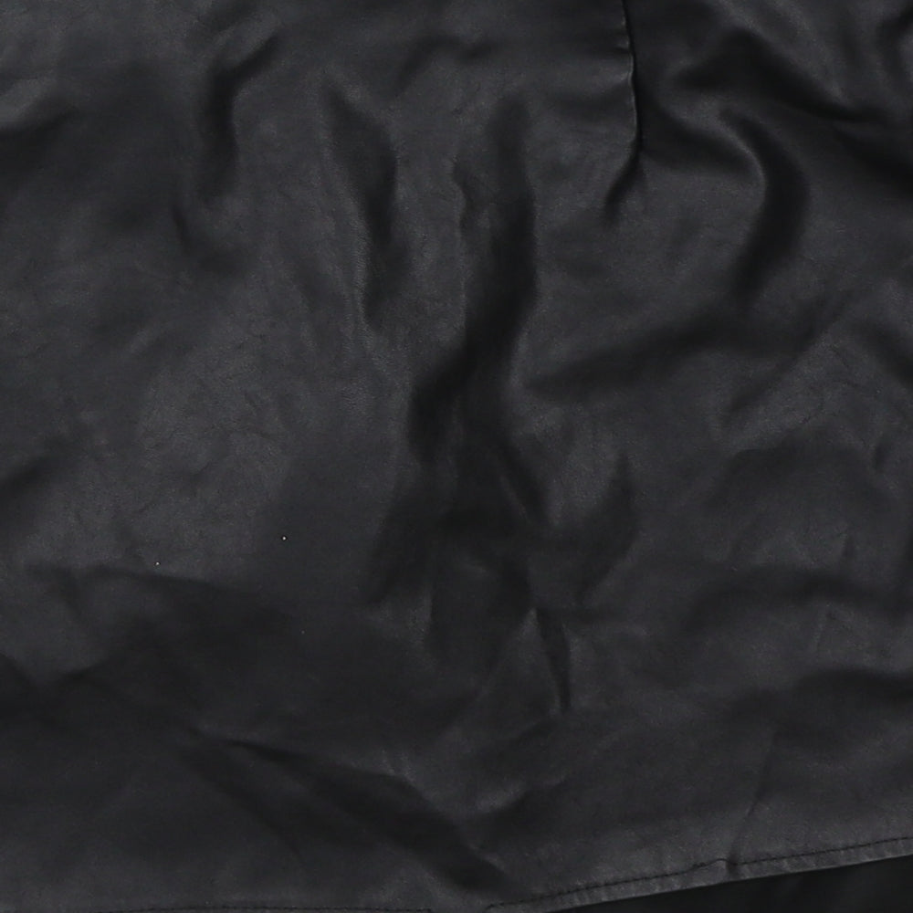 Parisian Womens Black A-Line Skirt Size 12