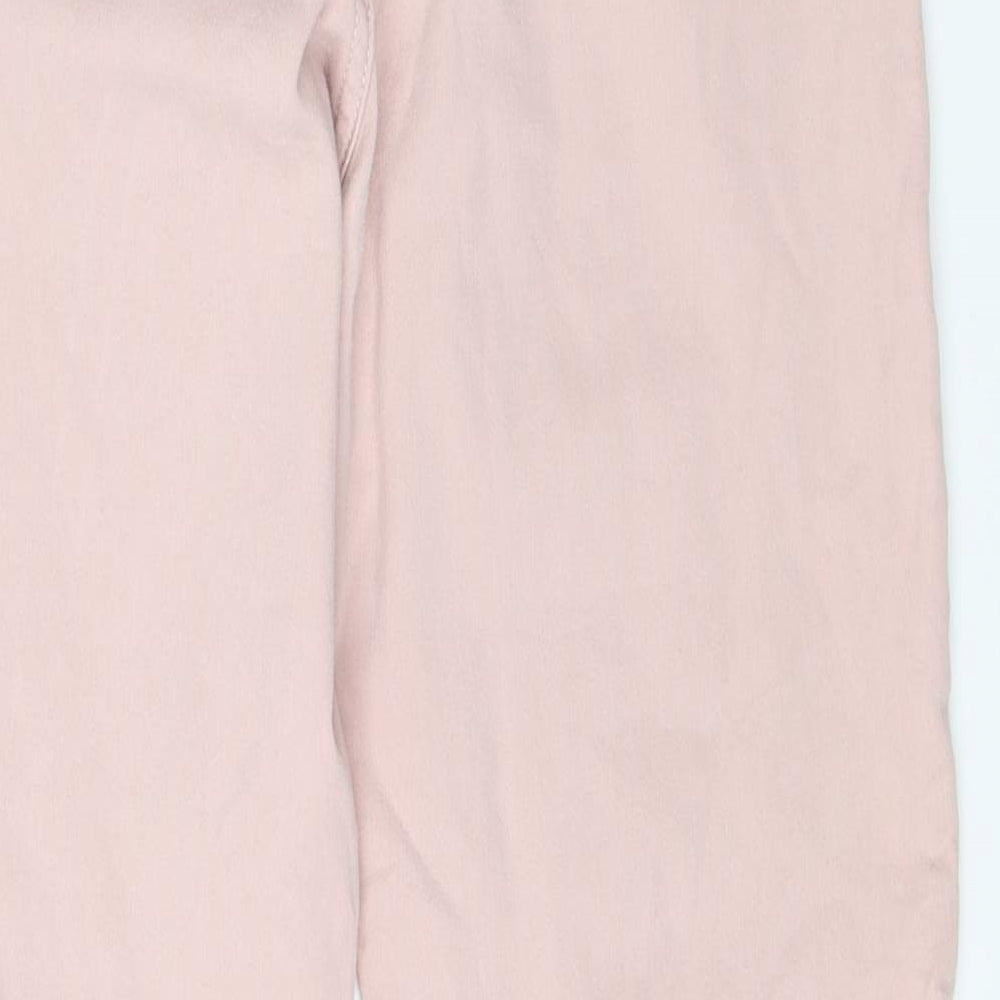 & Denim Womens Pink Denim Jegging Jeans Size 36 L32 in