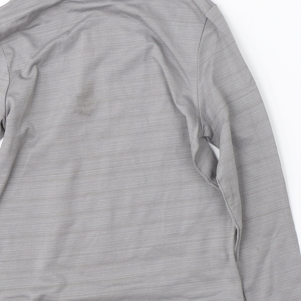 Crane Boys Grey Basic T-Shirt Size 7-8 Years