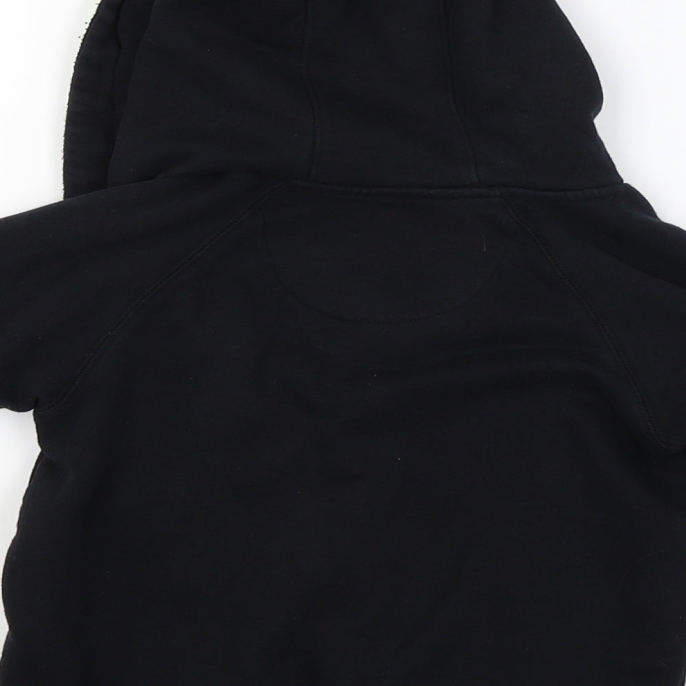 US Athletic Boys Black Full Zip Hoodie Size 5 Years