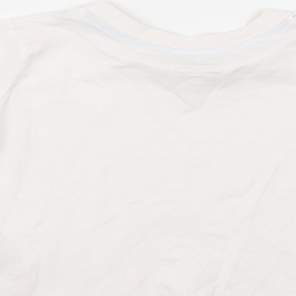 Primark Boys White Pullover Jumper Size 2-3 Years