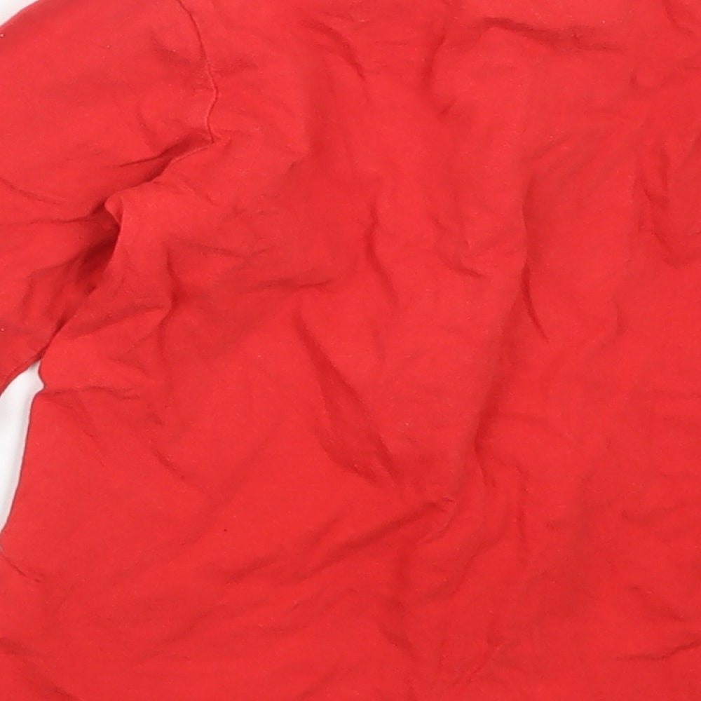 Paw Petrol Boys Red Geometric Pyjama Top Size 5-6 Years - Paw Patrol