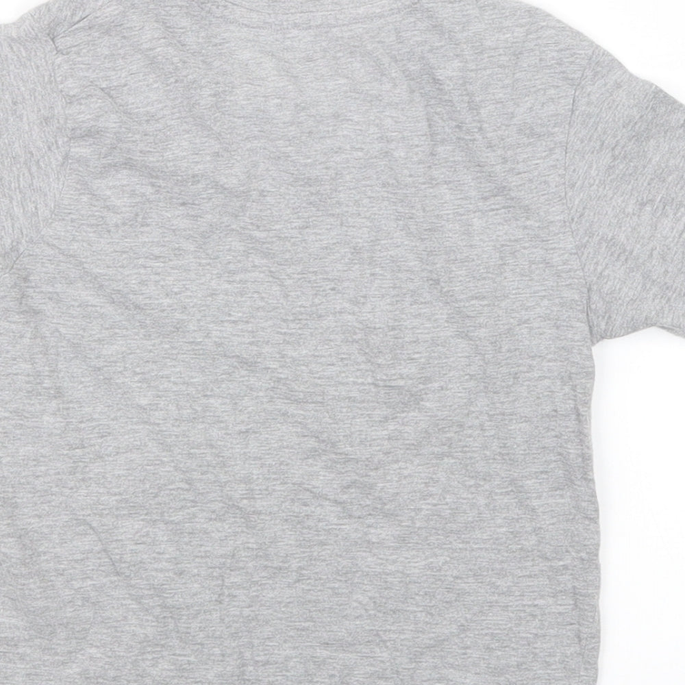 Pep&Co Boys Grey Basic T-Shirt Size 5-6 Years