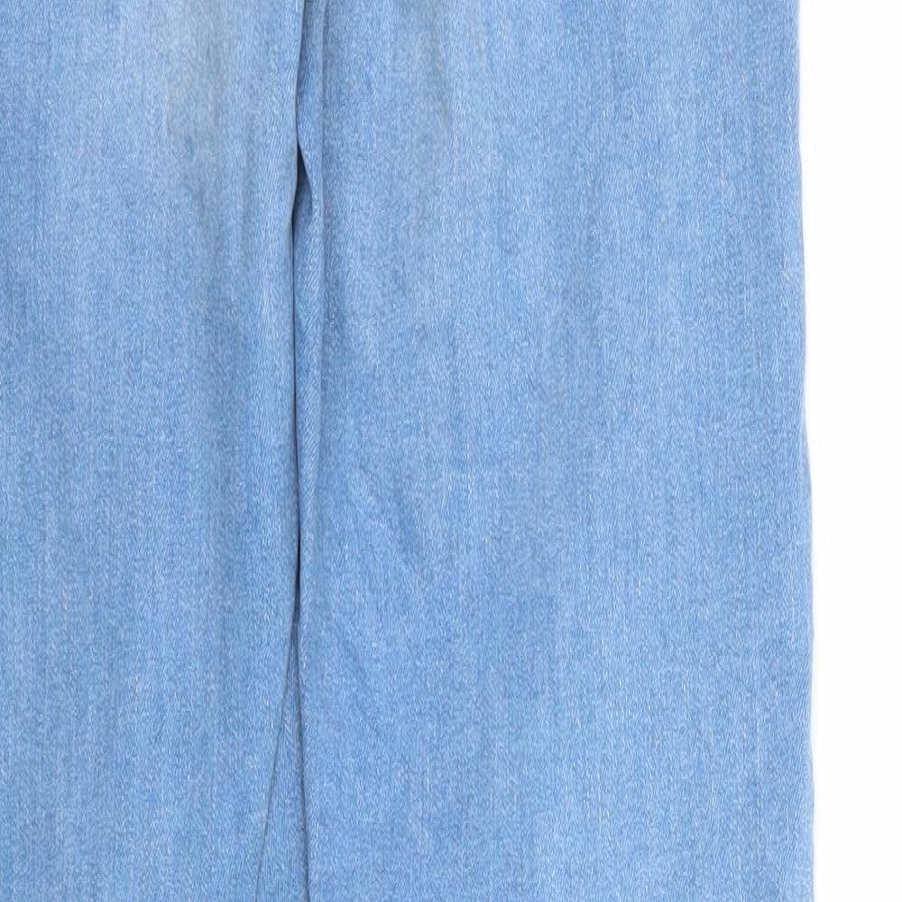 DenimCo Womens Blue Denim Skinny Jeans Size 4 L26 in