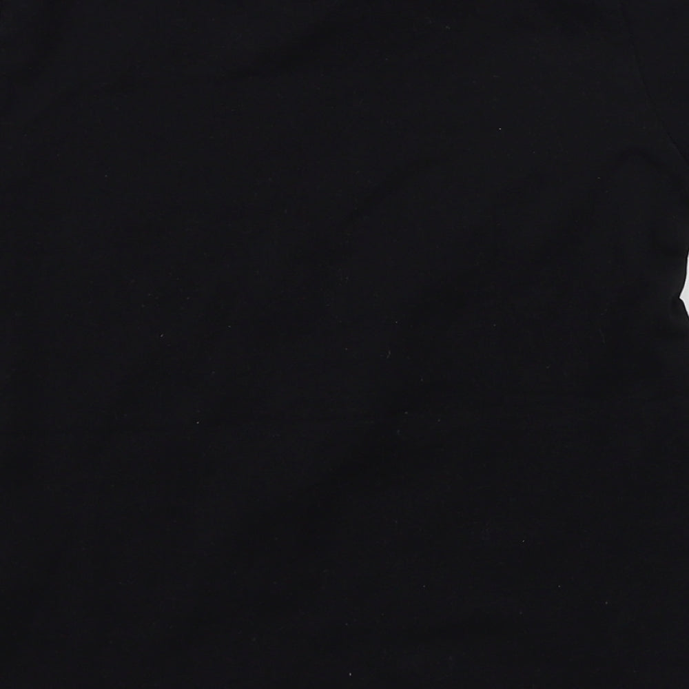 PEP & CO Boys Black Jersey Basic T-Shirt Size 7-8 Years - Chill Out