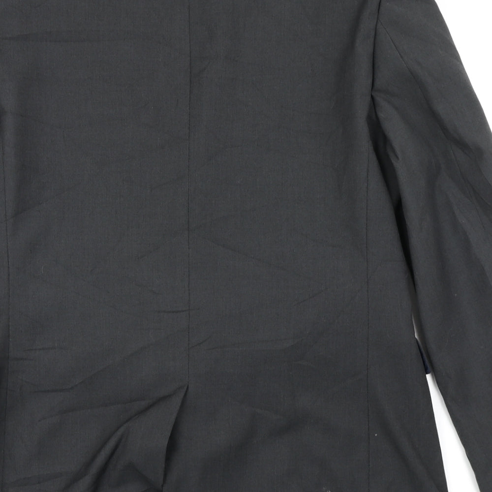 Topman Mens Grey Jacket Blazer Size 40