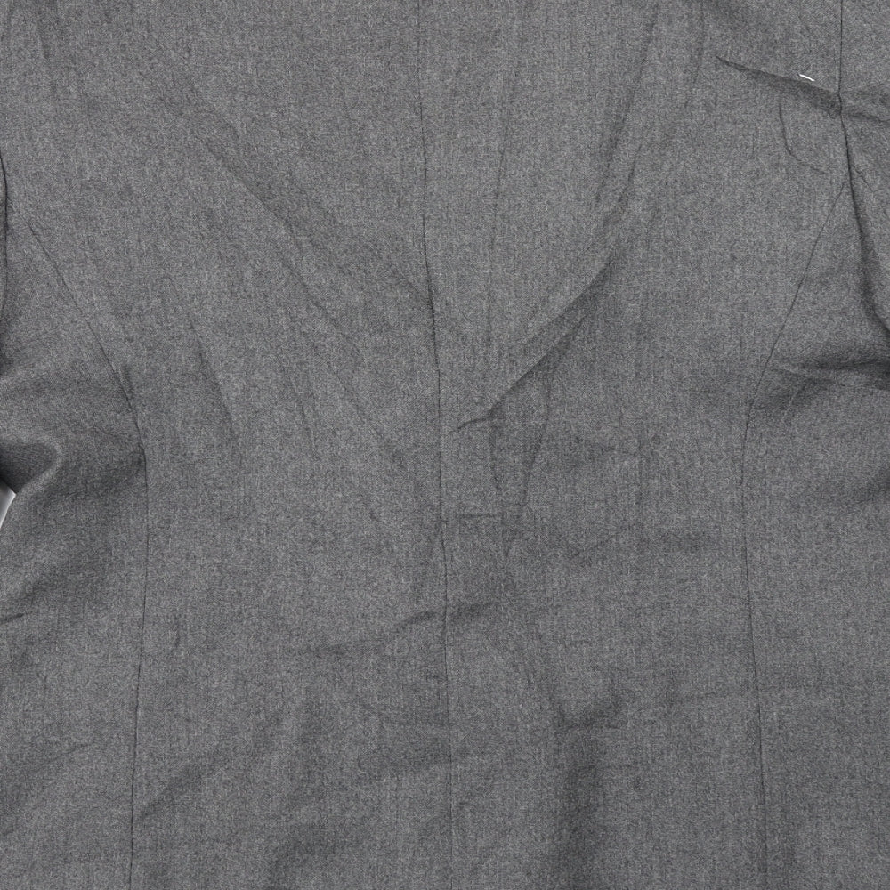 Country Casuals Womens Grey Jacket Blazer Size 14