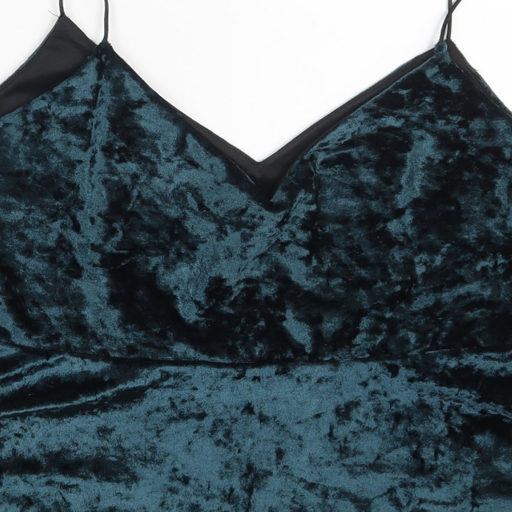 Lefties# Womens Green Camisole Blouse Size M