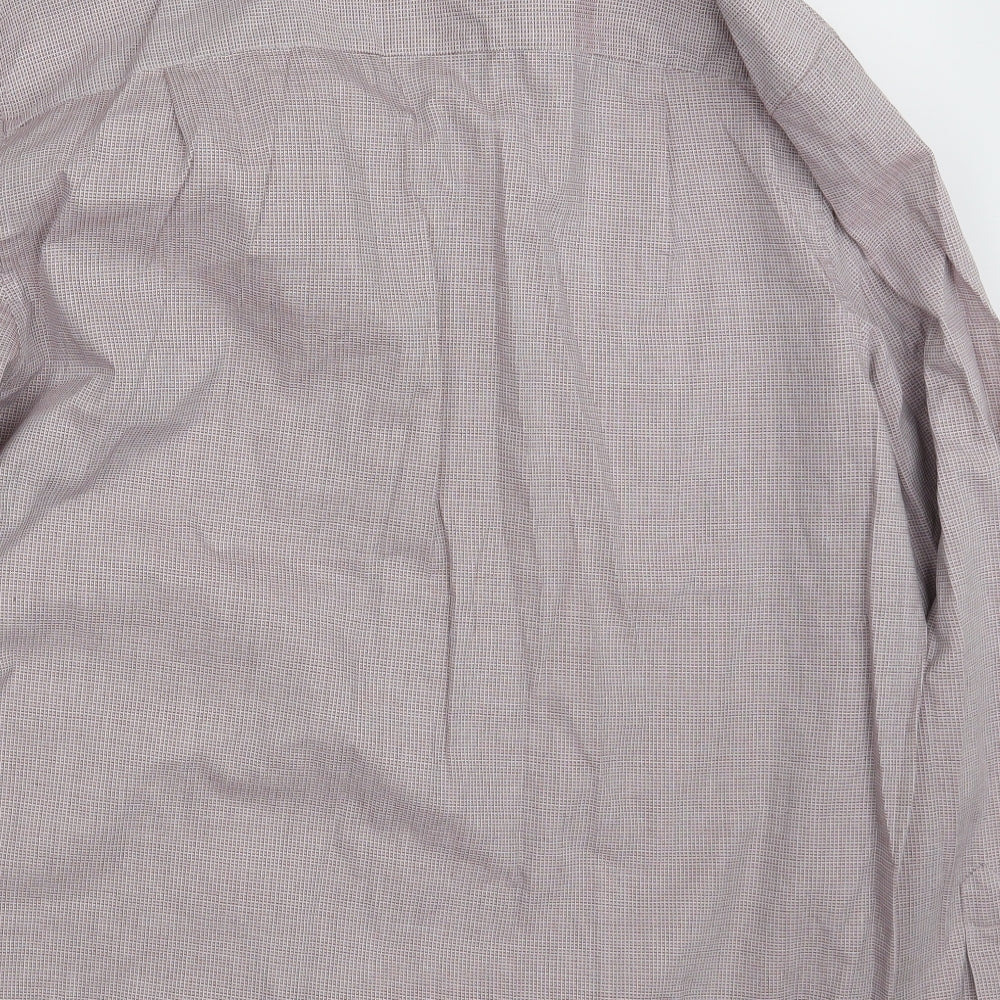 NEXT Mens Pink Button-Up Size 18