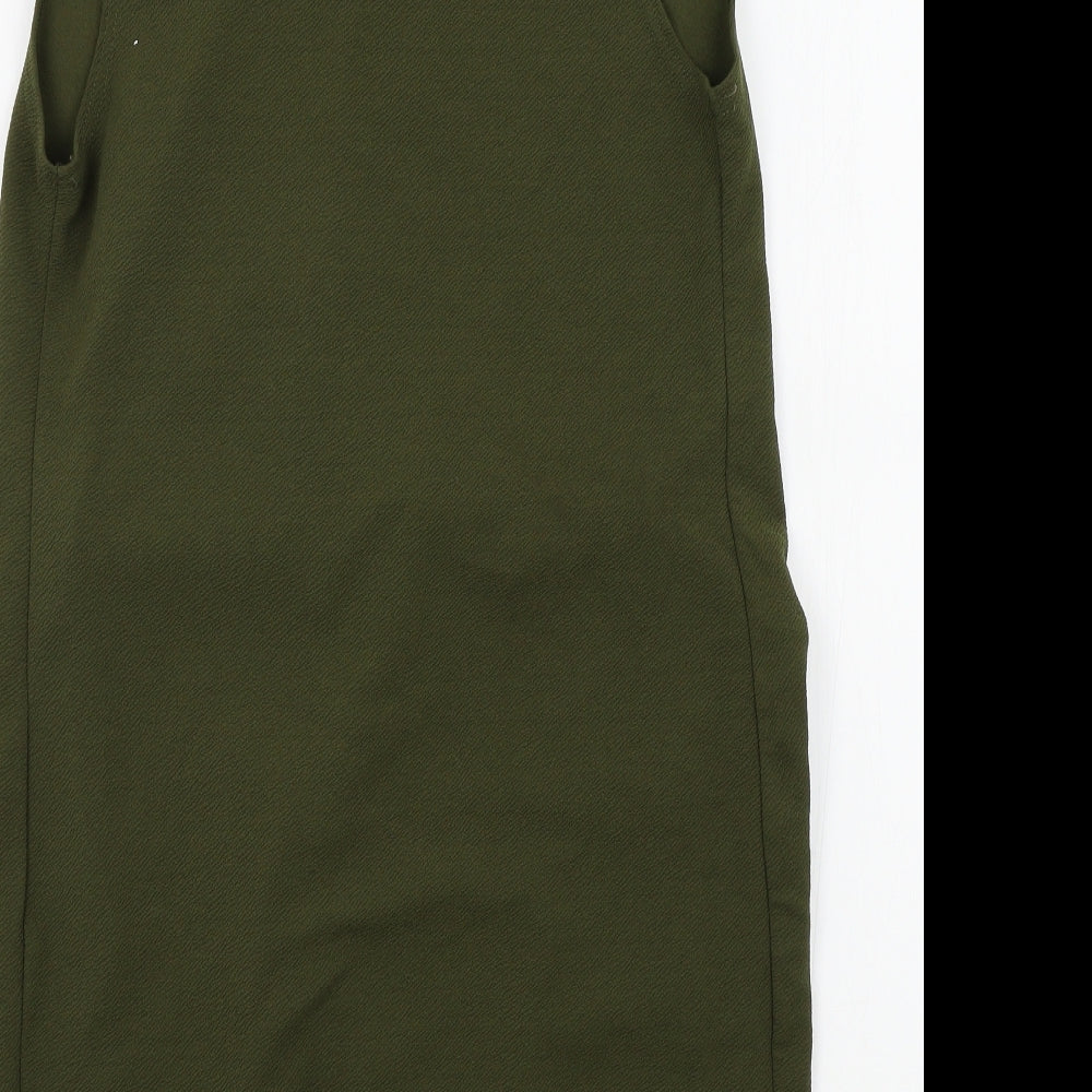 LE1-1 Womens Green Jacket Waistcoat Size 8