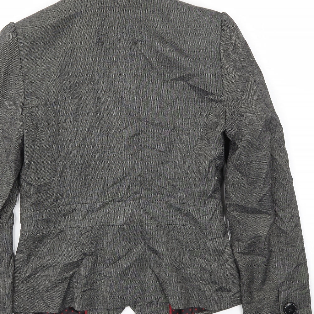 Marks & Spencer Womens Grey Jacket Blazer Size 10