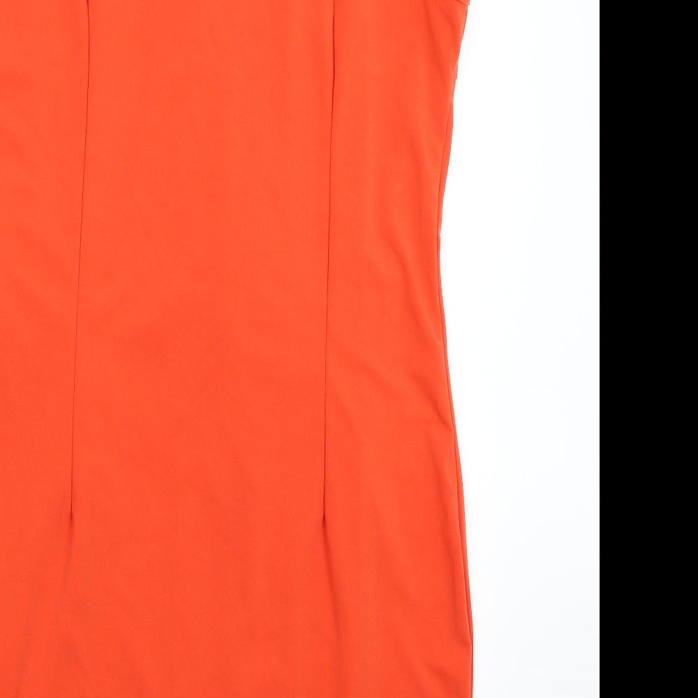 Preworn Womens Orange Bodycon Size XL