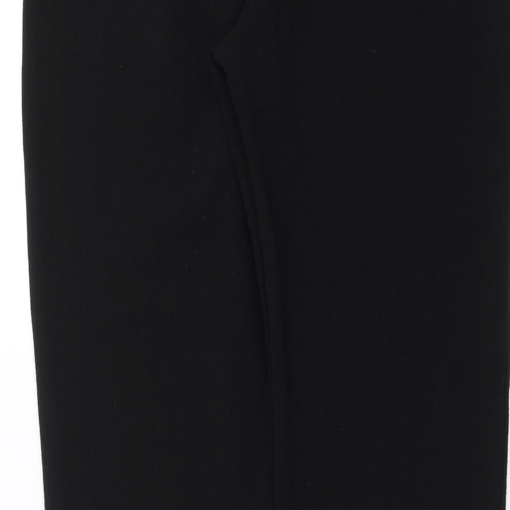 New Look Womens Black Trousers Size 6 L29 in
