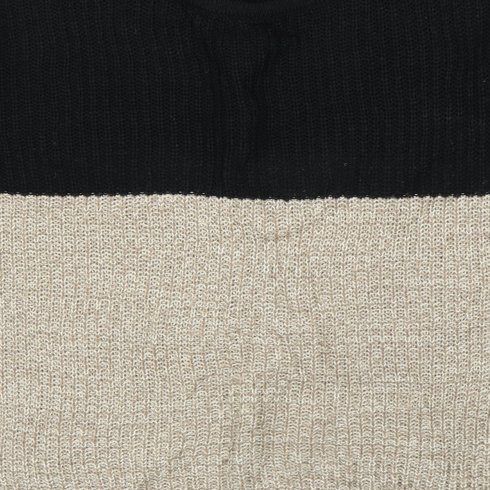 SheIn Womens Beige Pullover Jumper Size XL