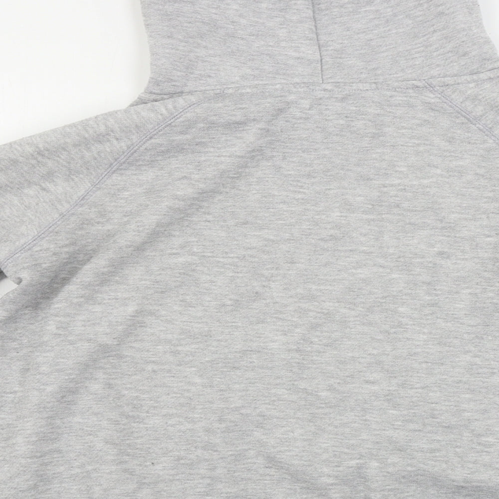 DUNNES Womens Grey Pullover Hoodie Size 12