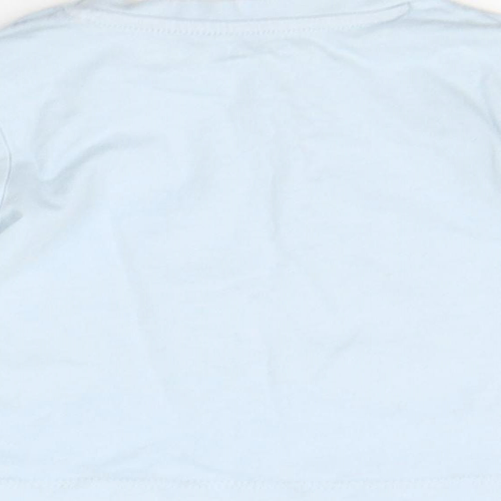 Nutmeg Baby Blue Basic T-Shirt Size 6-9 Months