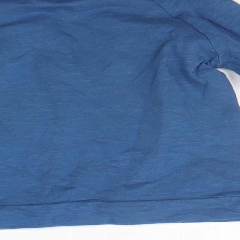 George Girls Blue Basic T-Shirt Size 6-9 Months