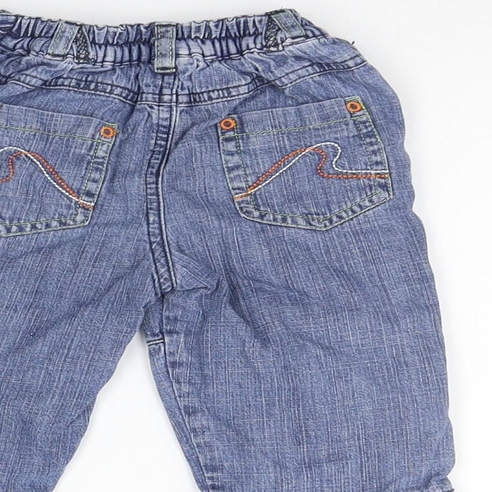 TU Girls Blue Jogger Jeans Size 6-9 Months