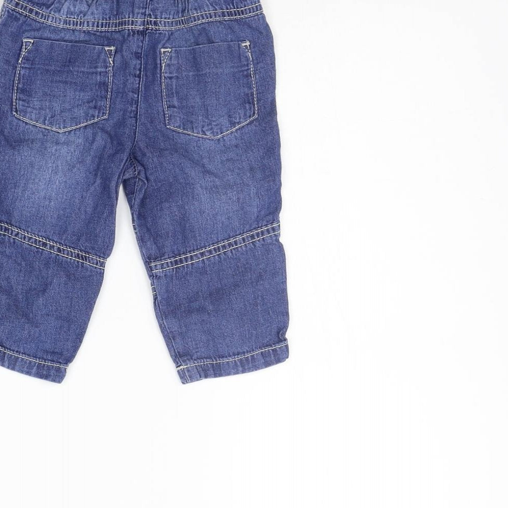 TU Boys Blue Jogger Jeans Size 6-9 Months