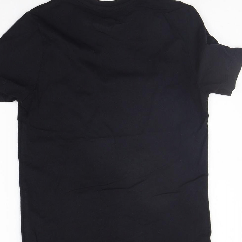Jeff & Co Girls Black Basic T-Shirt Size 8-9 Years - NYC