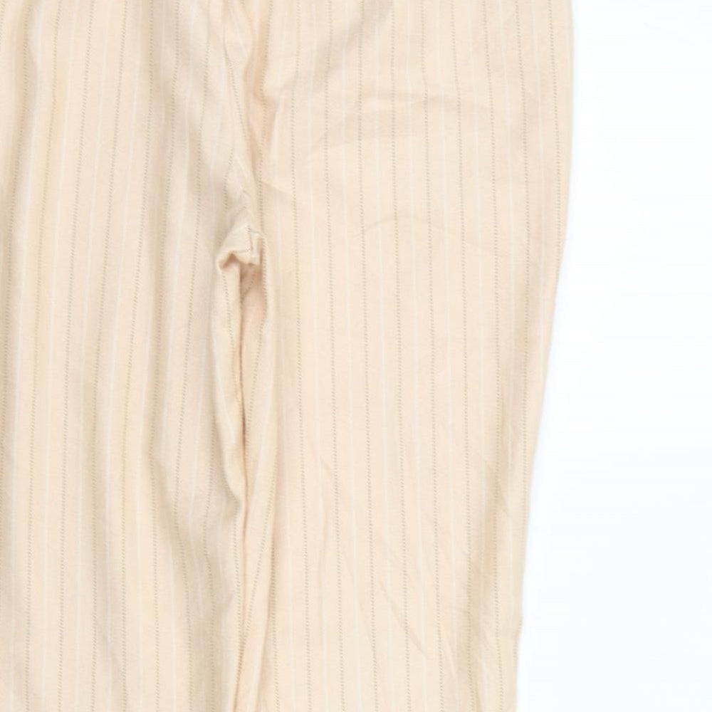Missguided Womens Beige Trousers Size 12 L28 in