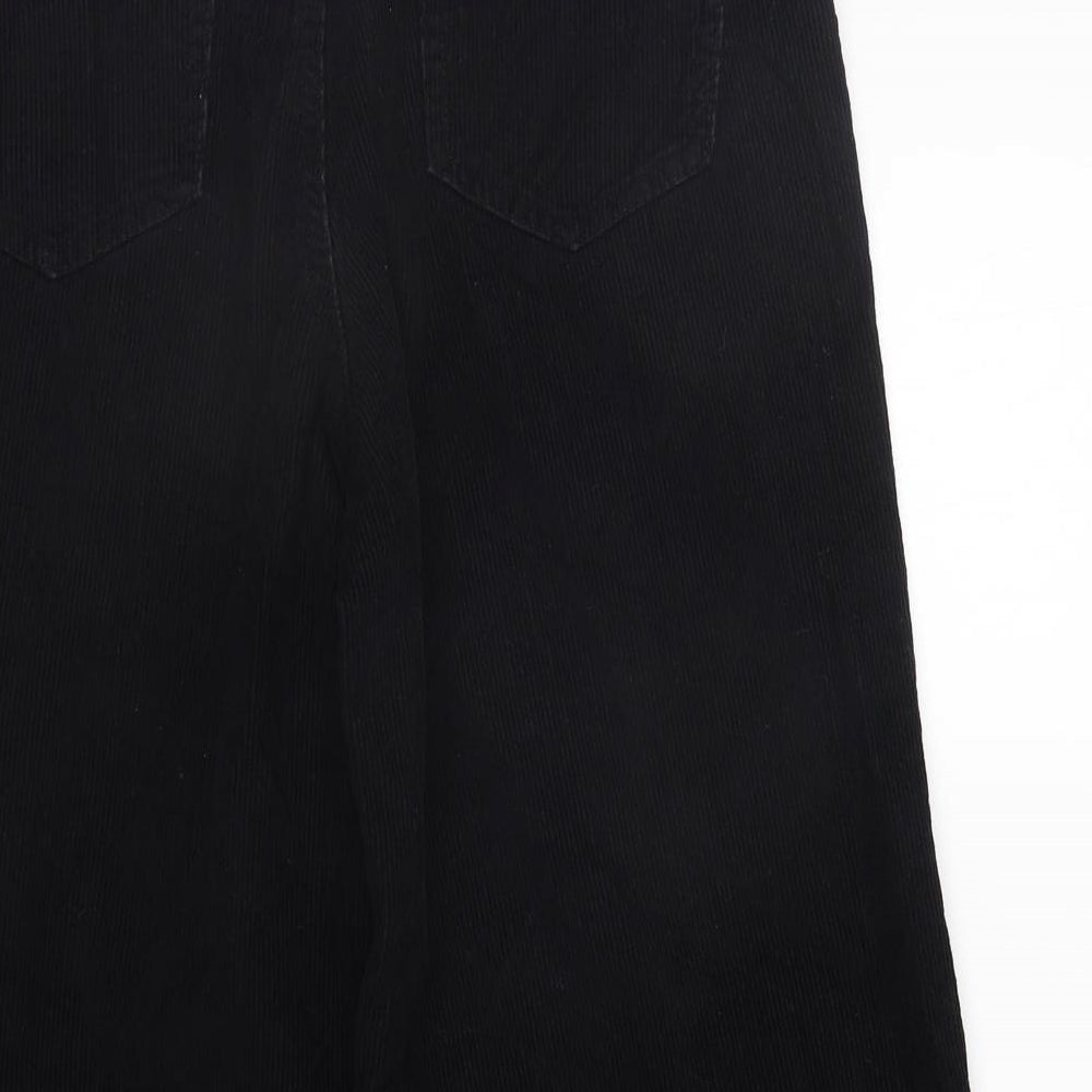 deniem & co Womens Black Trousers Size 12 L23 in
