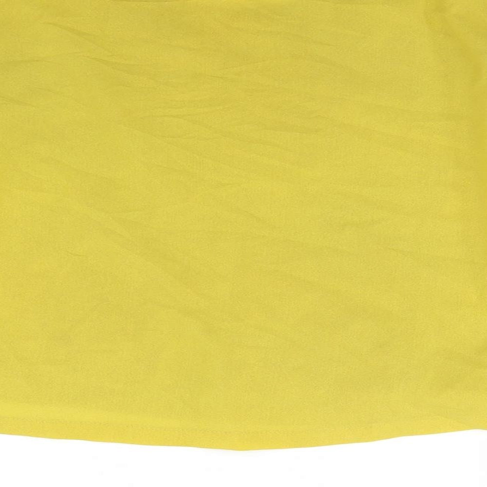 NEXT Womens Yellow Knit Pullover Jumper Size 6