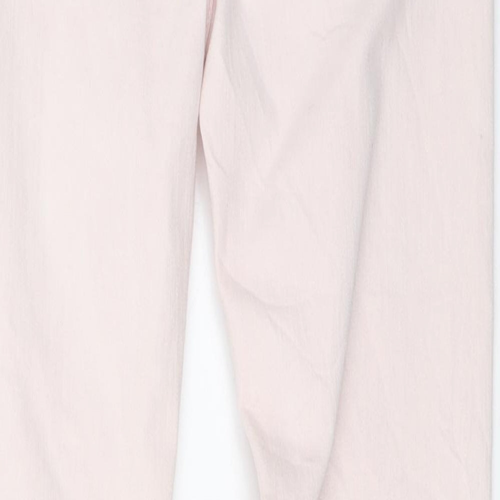Zara Womens Pink Skinny Jeans Size 38 L26 in
