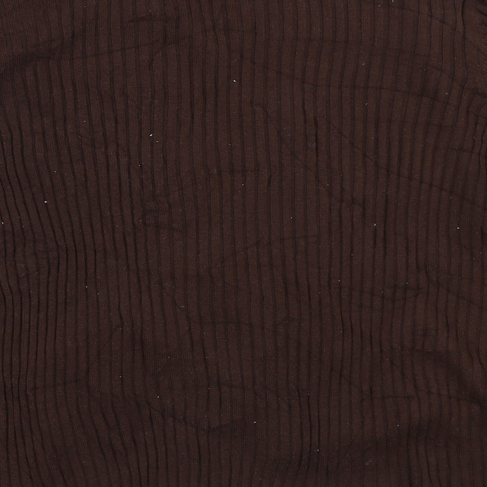 Klass Womens Brown Cardigan Jumper Size 2XL