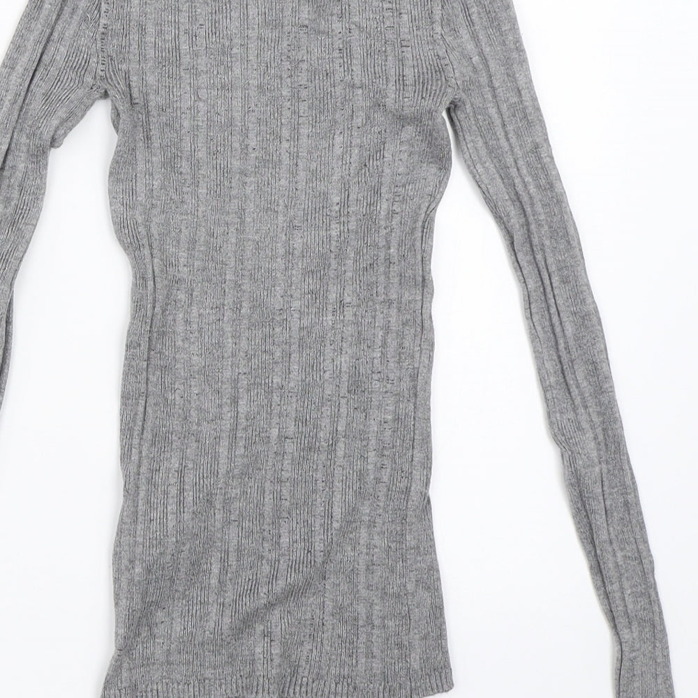 Atmosphere Womens Grey Pullover Jumper Size 4