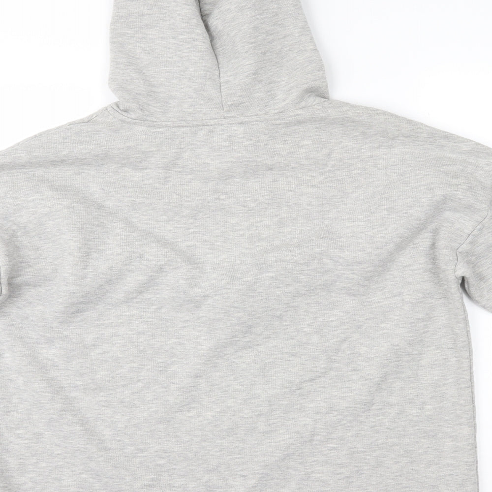 Papaya Womens Grey Pullover Hoodie Size M