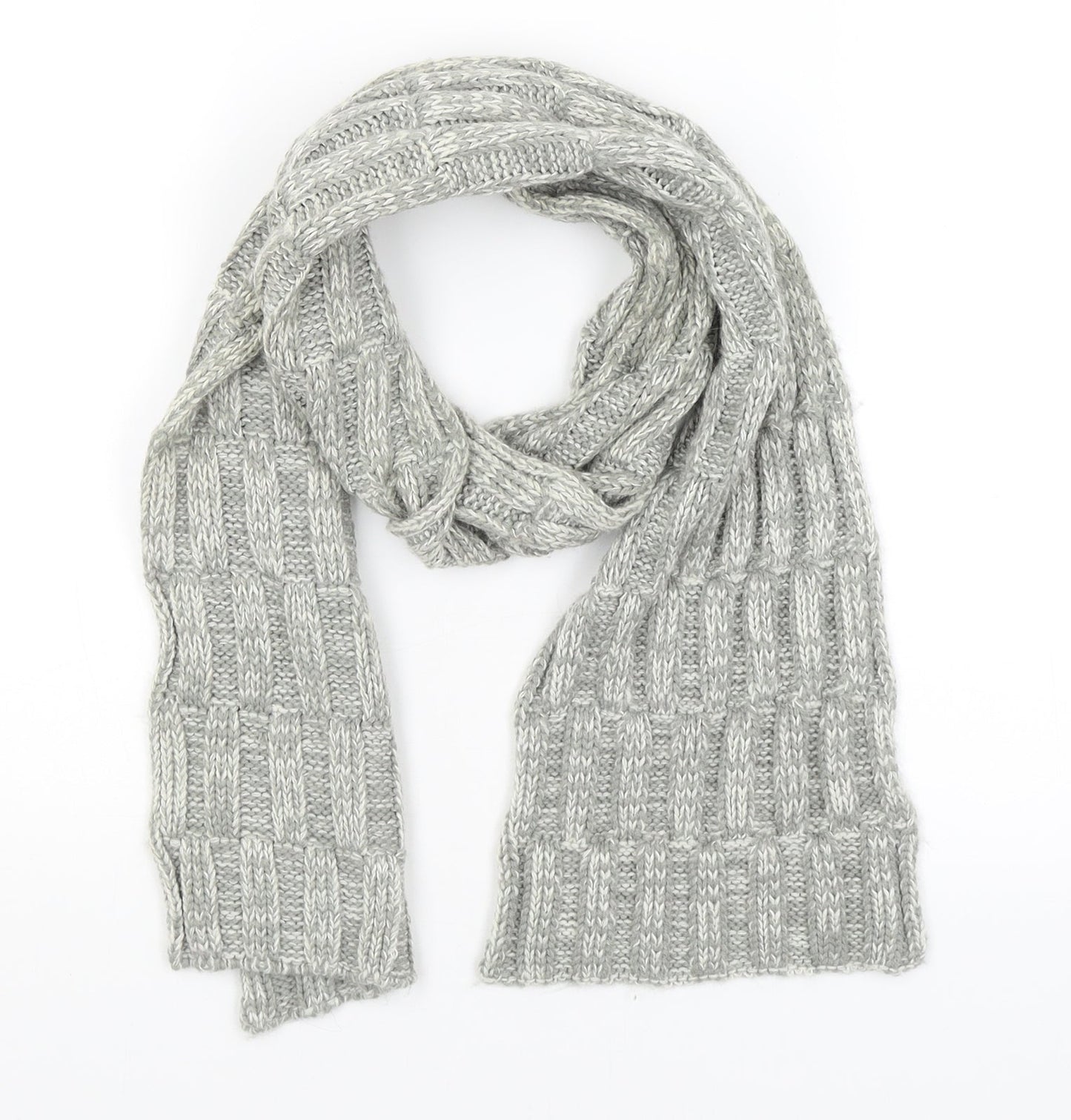 Preworn Womens Grey Scarf