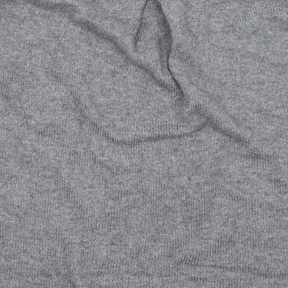 Saint Tropez Womens Grey Pullover Jumper Size M